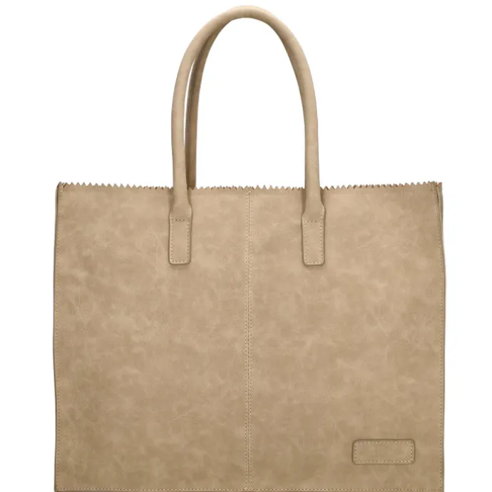 Zebra Trends Lisa XL Shopper taupe