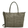 Zebra Trends Mirjam Shopper olijfgroen