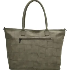 Zebra Trends Mirjam Shopper olijfgroen