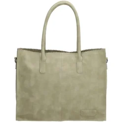 Zebra Trends Natural Bag Lisa Shopper groen