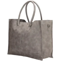 Zebra Trends Natural Bag Lisa Shopper 15.6 inch middengrijs