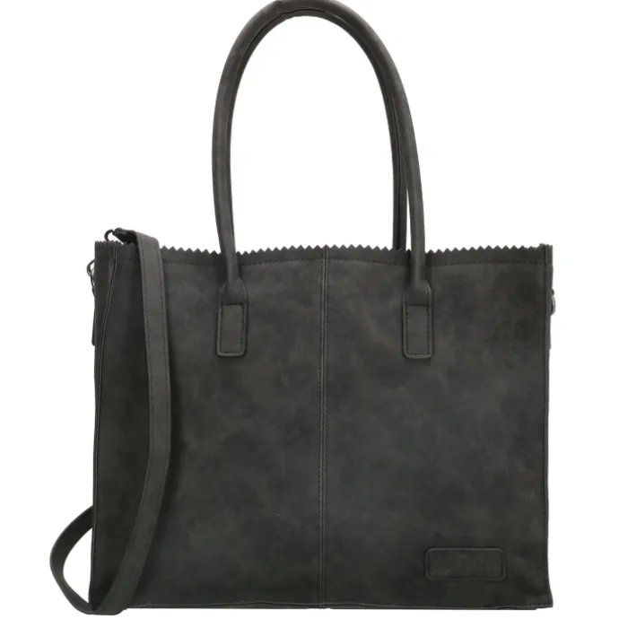 Zebra Trends Natural Bag Lisa Shopper zwart