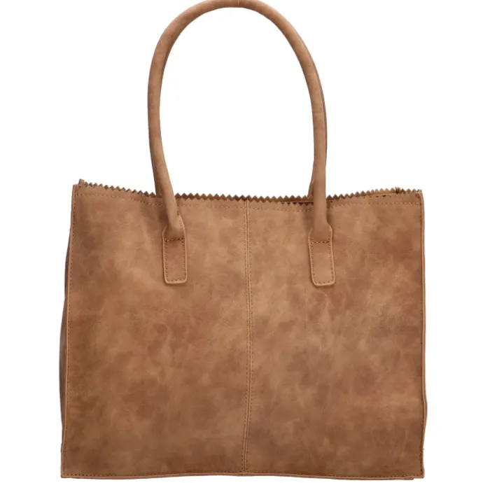 Zebra Trends Natural Bag Lisa Shopper camel