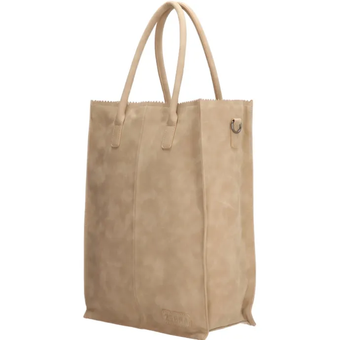 Zebra Trends Rosa Shopper 14 inch zand