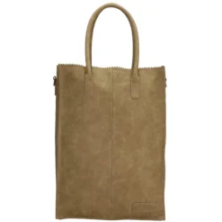 Zebra Trends Rosa XL Shopper olijfgroen