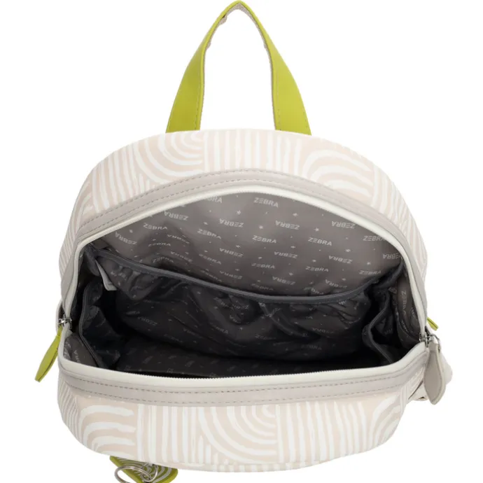 Zebra Trends Saar Backpack beige bows