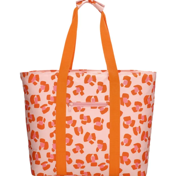Zebra Trends Sally Beach Cooling Bag pink cheetah