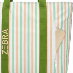 Zebra Trends Sally Beach Cooling Bag retro stripes