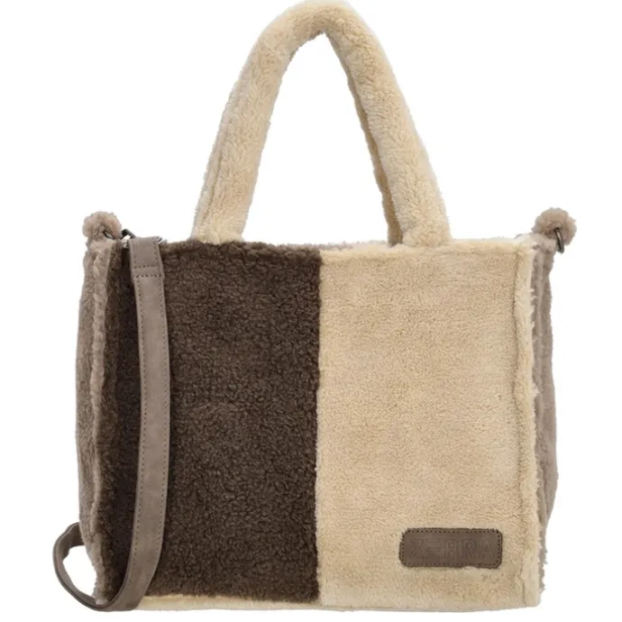 Zebra Trends Teddy Denise Handtas M donkerbruin