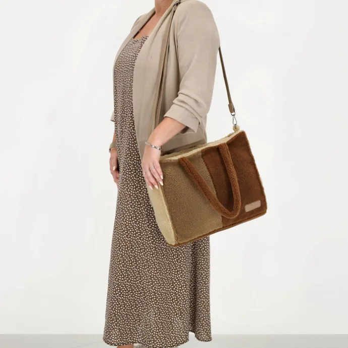Zebra Trends Teddy Denise Shopper brown