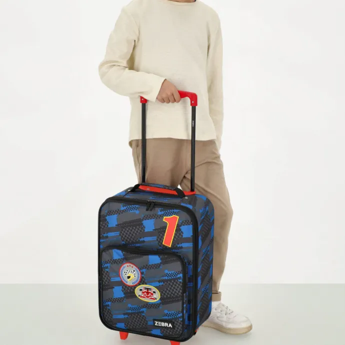 Zebra Trends Trolley Adventure racecar black