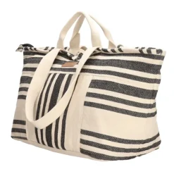 Zebra Trends Vintage Ocean Strandtas black